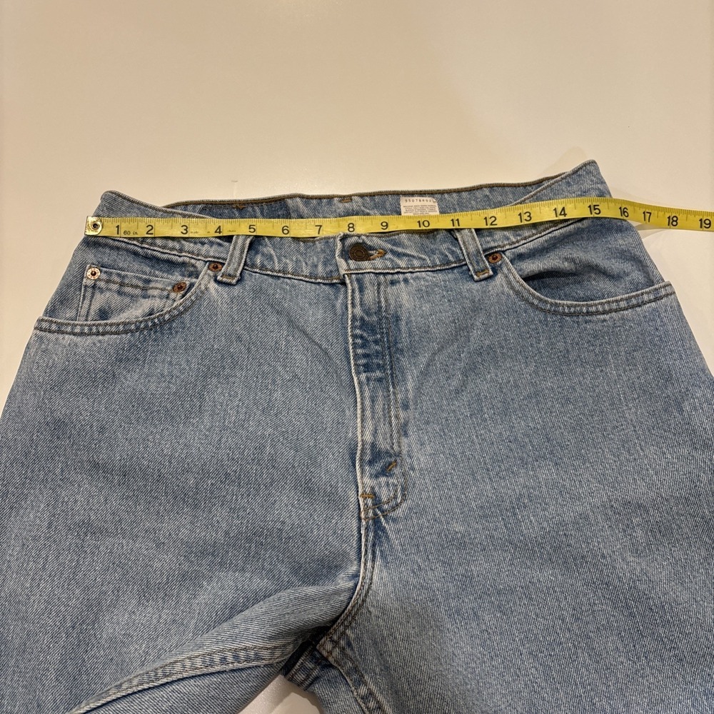 Vintage 90s Levi's 550 Size 13 Juniors Red Tab Made In USA Excellent Condition - Picture 5 of 10